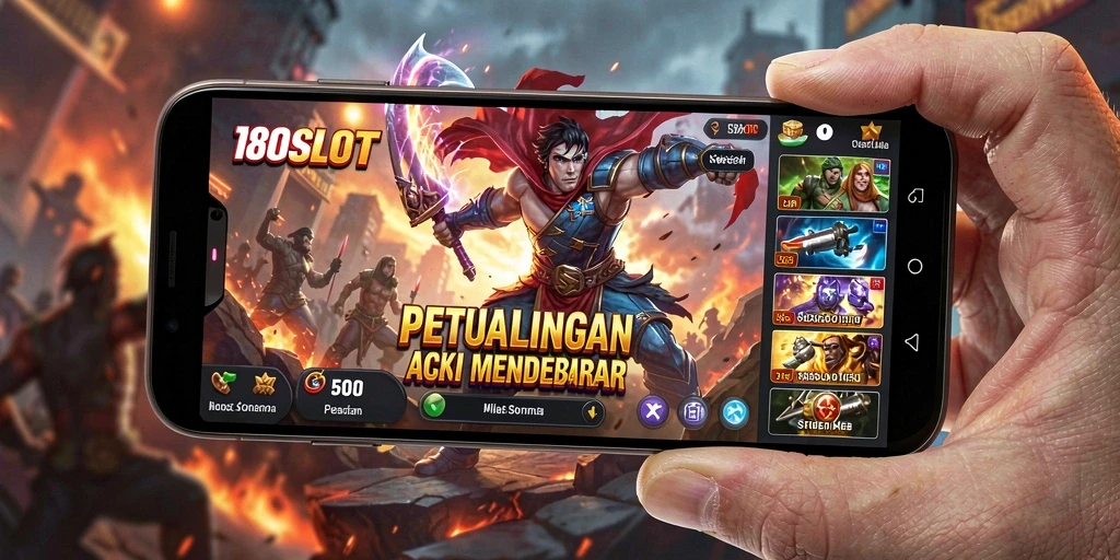 Tangkapan layar 180SLOT menampilkan aksi gameplay yang mendebarkan.