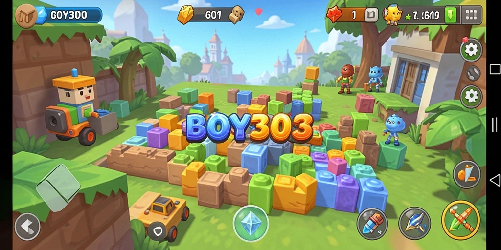 Tangkapan layar gameplay BOY303 yang menampilkan puzzle menarik.