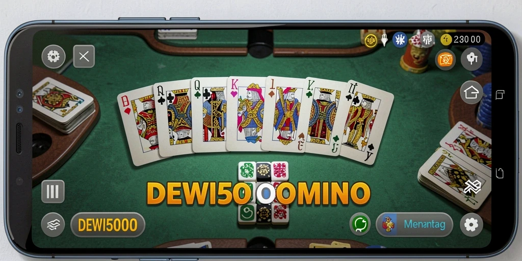 Tampilan gameplay seru dalam DEWI5000 yang memikat.