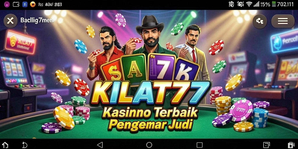 Screenshot KILAT77 menampilkan gameplay kasino yang mendebarkan.