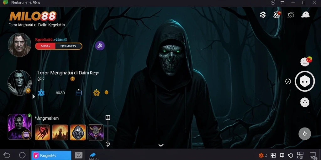 Tangkapan layar gameplay mengungkapkan kengerian di dunia MILO88.
