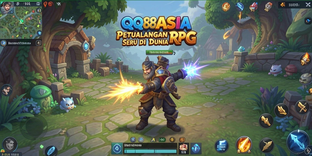 Gameplay mengasyikkan di dunia RPG QQ88ASIA.