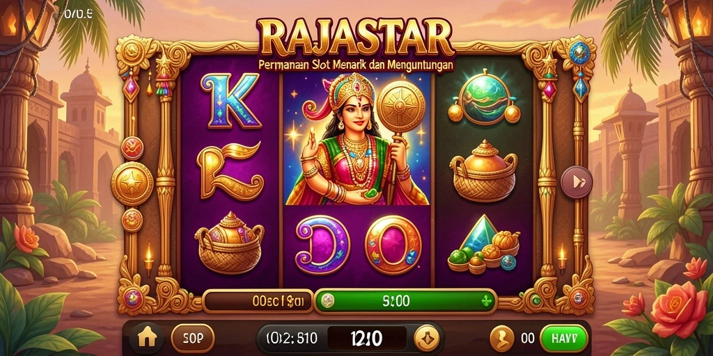 Gameplay menarik dari RAJASTAR yang penuh ketegangan.