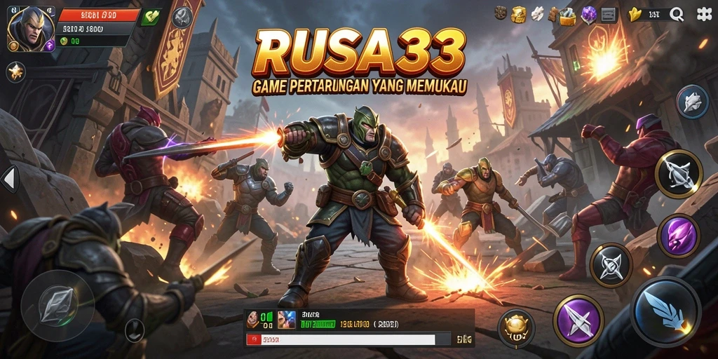 Tampilan gameplay RUSA33 yang intens dan mendebarkan.