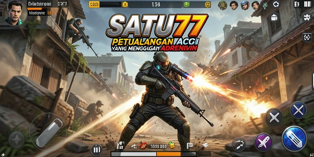 Tangkap aksi seru SATU77 dalam gameplay yang mendebarkan.