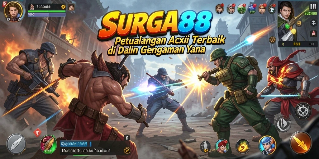 Tangkapan layar dari gameplay mendebarkan SURGA88 di perangkat Anda.