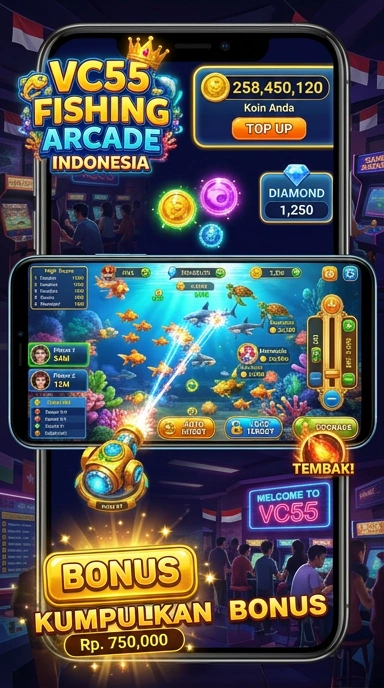 Tampilan antarmuka pengguna di vc55 yang mudah digunakan.